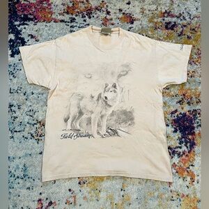 Vintage Wolf Shirt Large